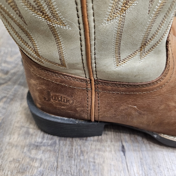 Justin Cowboy Boots - Picture 3 of 5